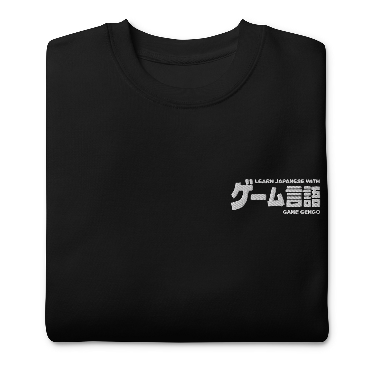 Official Embroidered Game Gengo Sweatshirt