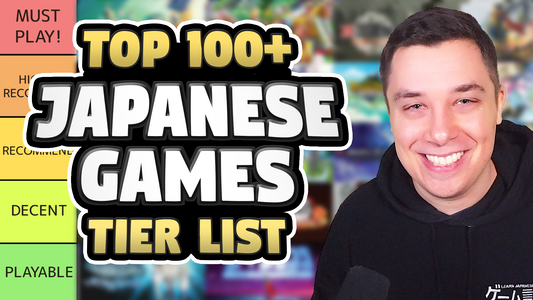 The BEST Games for Japanese Learners released in 2025! (Tier List)